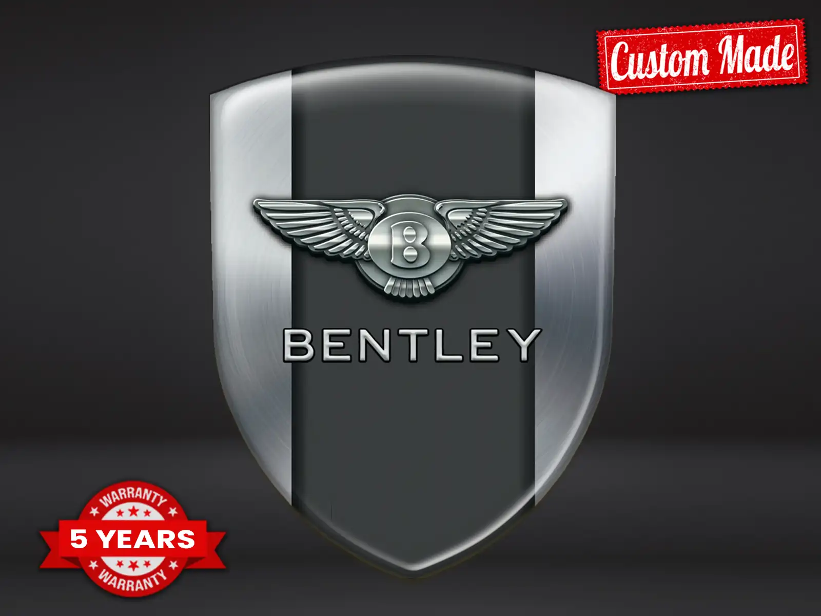 Bentley Decal Autoadesive Stile Custom Cupola Eleganti